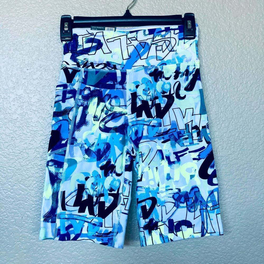 Calvin Klein Athletic Stretch Graffiti Shorts XS